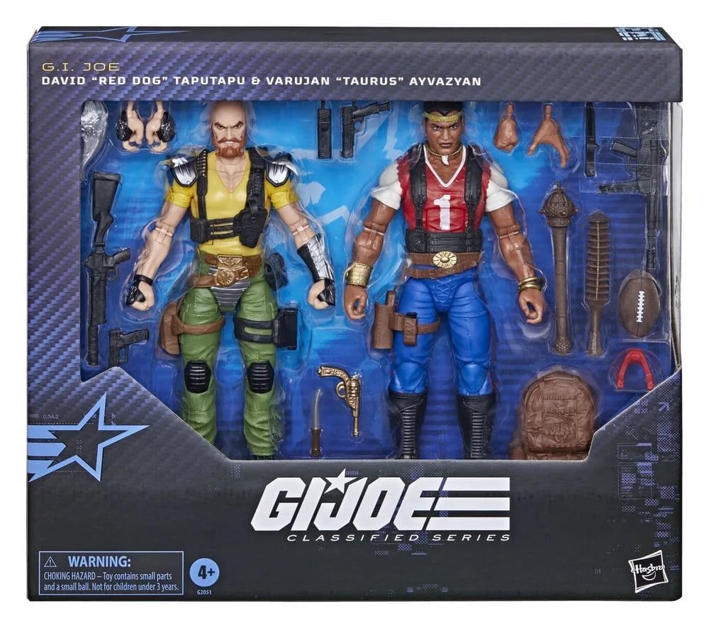 G.I. Joe Action Figure 2-Pack – Red Dog and Taurus 15 cm 7