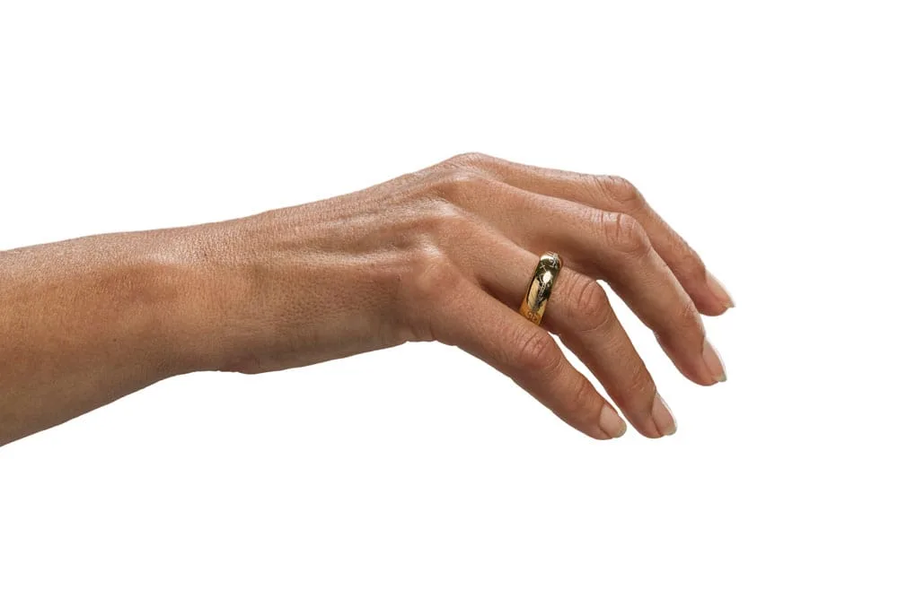 Lord of the Rings Replica – Gold-Plated One Ring Size 12 4
