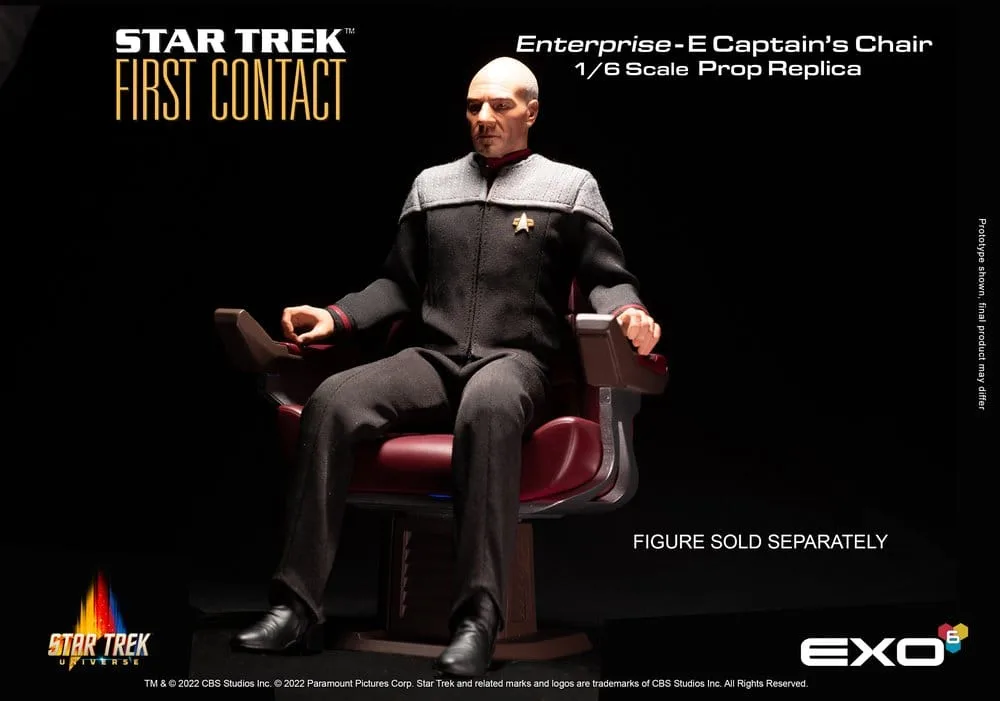 Star Trek: First Contact Replica – Captain’s Chair 1/6 15 cm 9