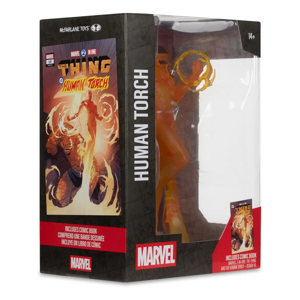 Marvel Statue – Human Torch Marvel 2-in-One 1:6 29 cm 9