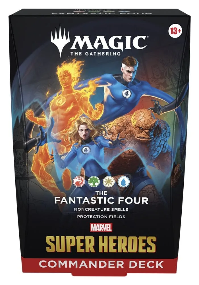 Magic the Gathering Commander Decks – Marvel Super Heroes Case of 4 9