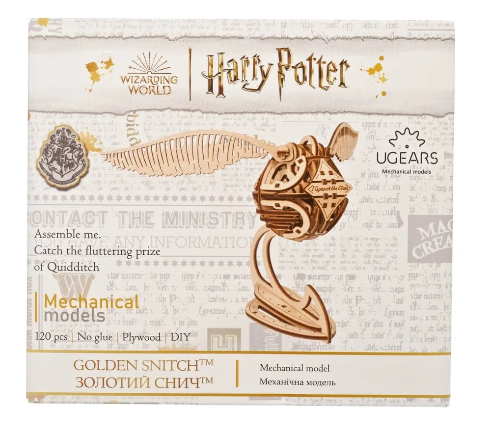 Harry Potter Houten Bouwpakket – Golden Snitch 17