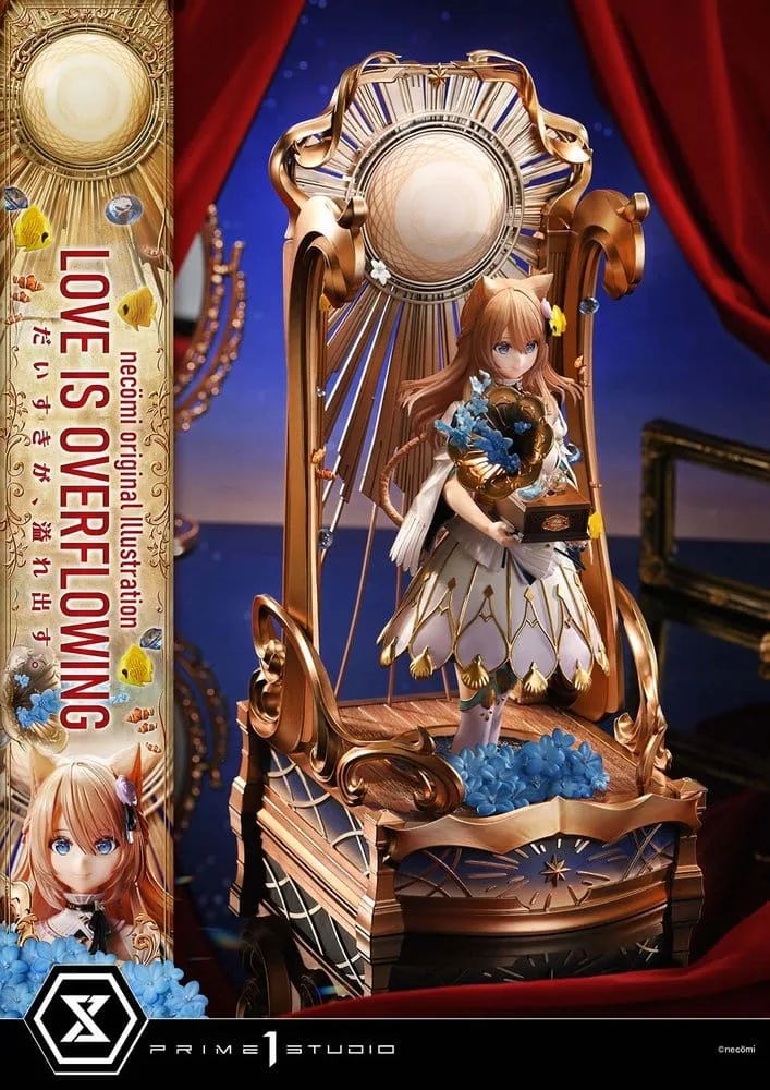 Original Illustration Statue – Love Is Overflowing 43 cm 16