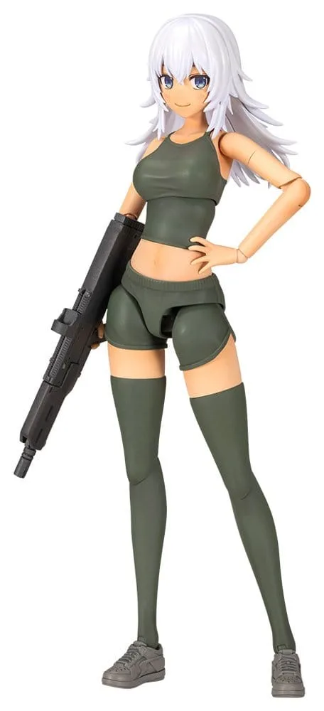 Sousai Shojo Teien Model Kit – Training Wolf 16 cm 1