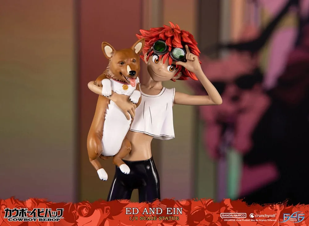 Cowboy Bebop Statue – Ed and Ein 1:8 28 cm 22