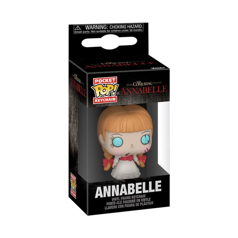 The Conjuring Pop Keychains – Annabelle Display of 12 4 cm 2