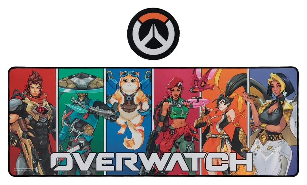 Overwatch Desk Pad Set – With Coaster 80 x 30 cm