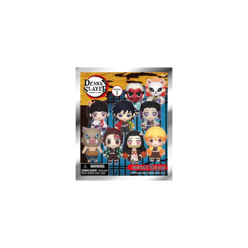 Demon Slayer 3D Bag Clips – 24 Blind Bag Display 2