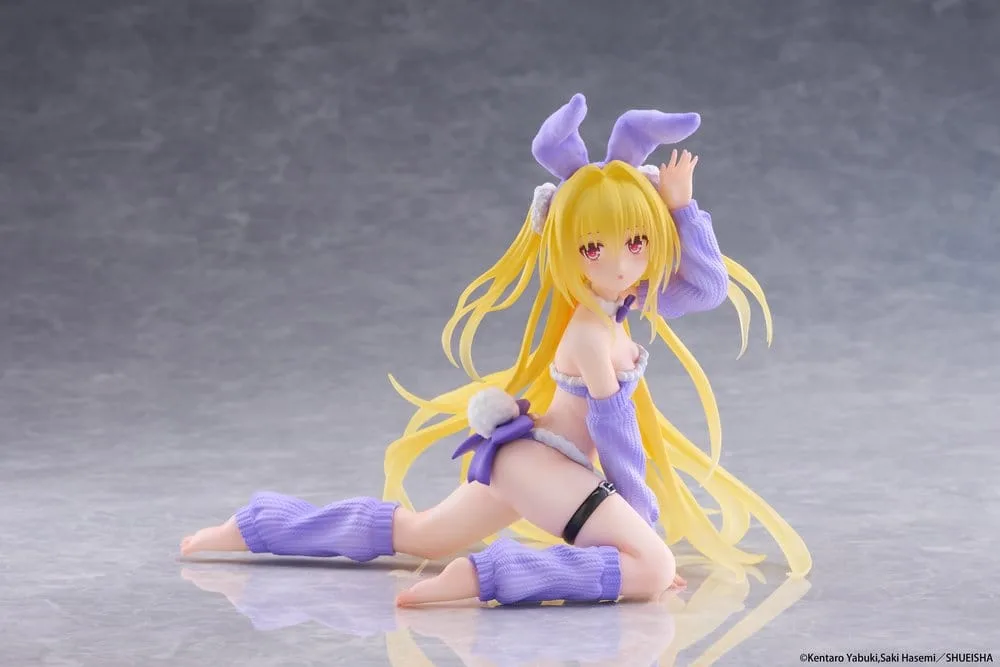 To Love-Ru Darkness Figure – Golden Darkness Fluffy Bunny 13 cm 8