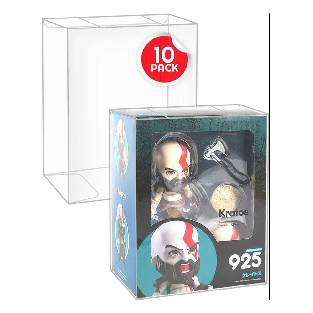 Nendoroid Box Protectors – EVORETRO PET 10-Pack 17.8 x 13.5 x 9 cm