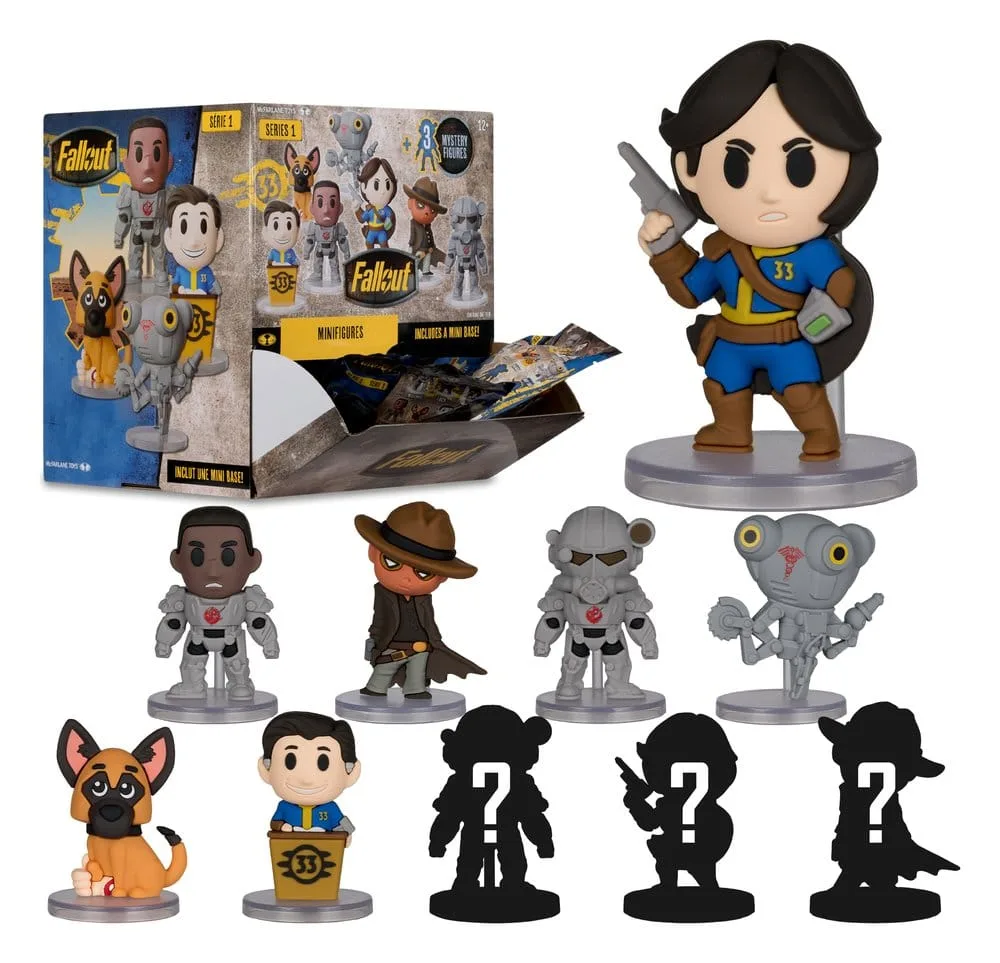 Fallout Minifiguren – Series 1 Verrassingszakjes 24 stuks 6 cm 2