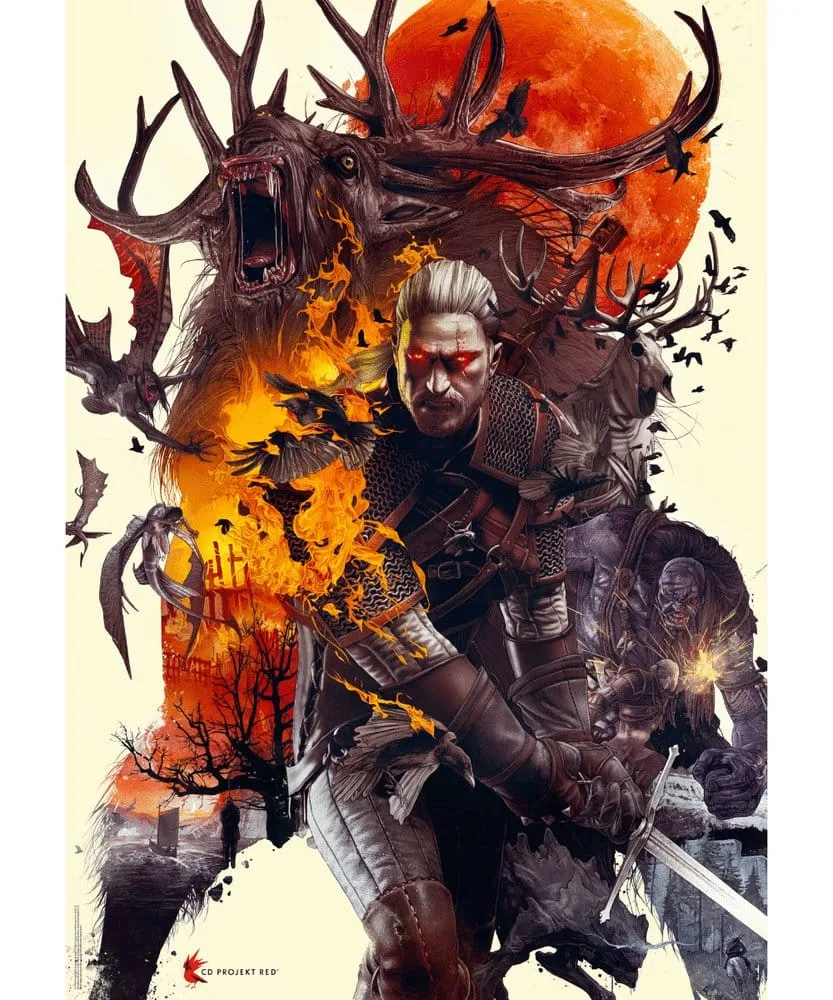 The Witcher Puzzle – Monsters 1000 Pieces 68 x 48 cm 2