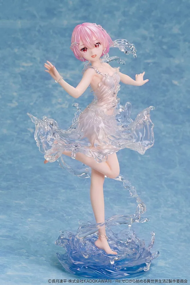 Re:Zero PVC Statue – Ram Aqua Dress 1/7 Scale 23 cm 3