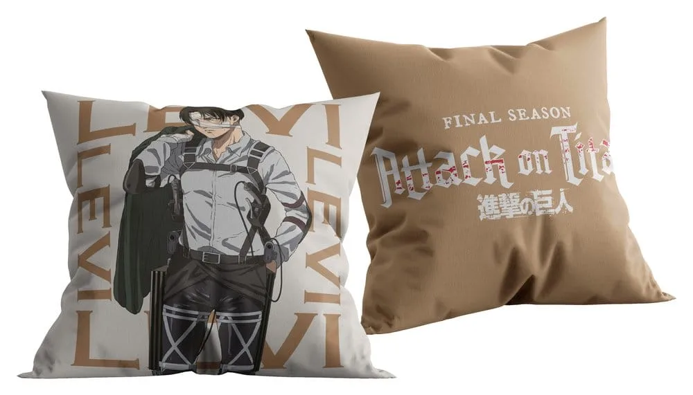 Attack on Titan Pillow – Final Season Levi 40 x 40 cm