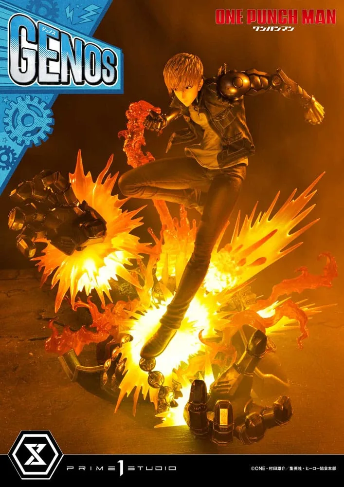 One Punch Man Statue – Concept Masterline Genos 1/6 Scale 33 cm 4