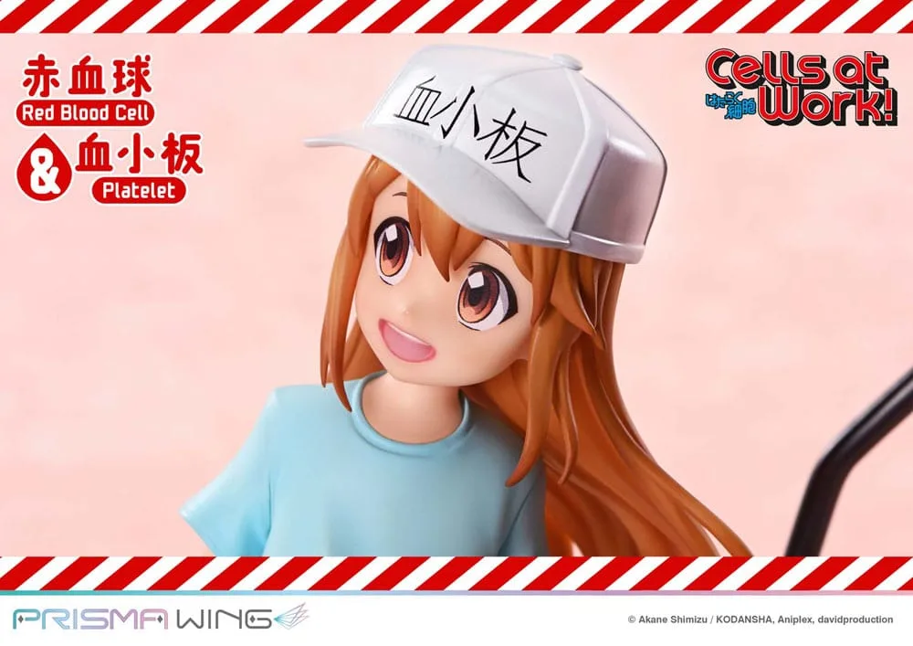 Cells at Work Statue – Red Blood Cell and Platelet 26 cm 12