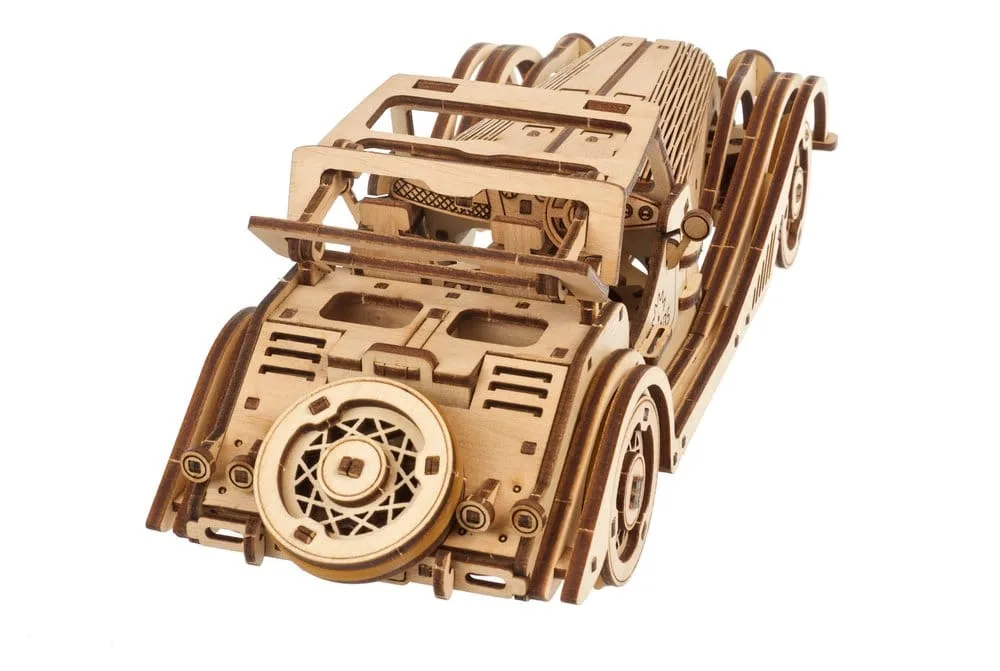Ugears Holzbausatz – Sportwagen Rapid Mouse 1:24 16