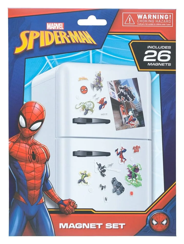 Spider-Man Magnet Set – Three Die-Cut Sheets