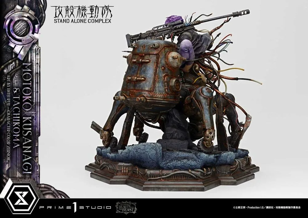 Ghost in the Shell Statue – Motoko Kusanagi & Tachikoma 53 cm 7