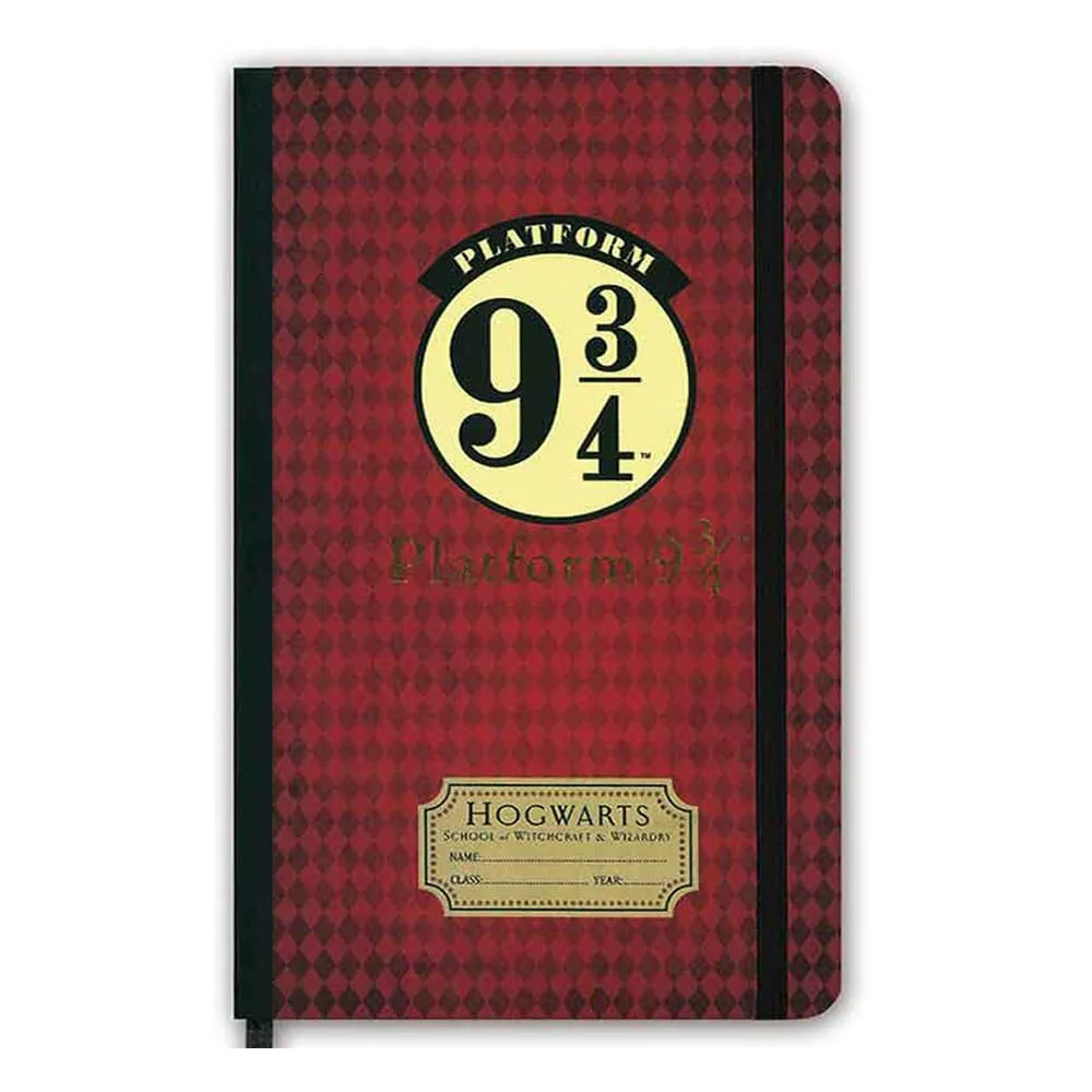 Harry Potter Notebook – Platform 9 3/4 13.3 x 20.9 cm