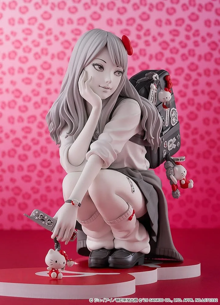 Junji Ito PVC Figure – Gyaru Tomie x Hello Kitty 14 cm 2