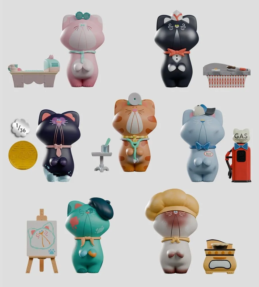 Business Boy Mini Figures – Series 1 Display of 6 8 cm