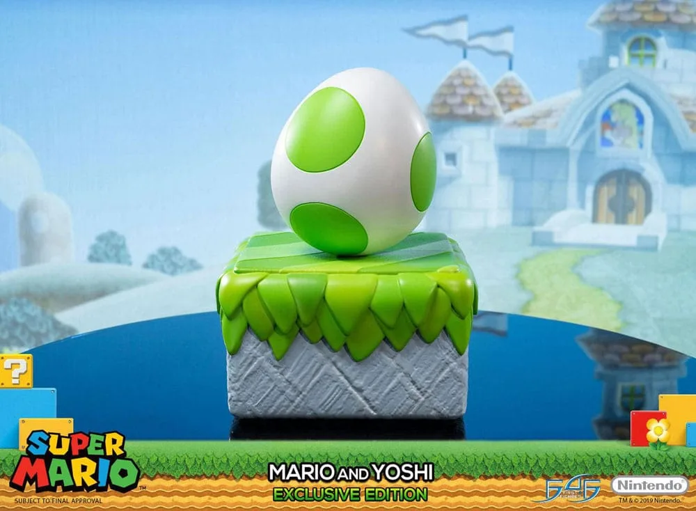 Super Mario Statue – Mario und Yoshi 48 cm 19