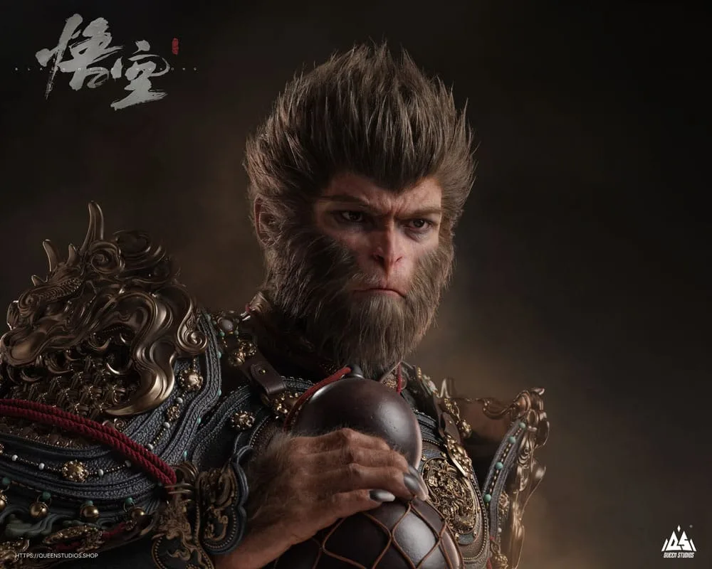 Black Myth Wukong Bust – The Destined 1:1 Scale 100 cm 2