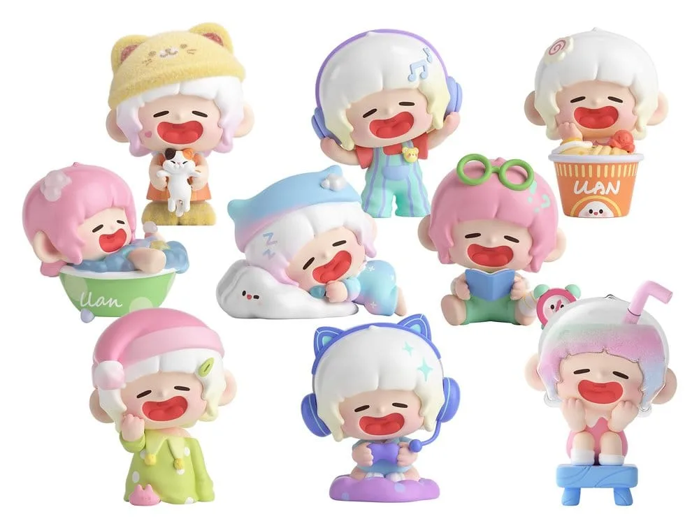 Lazy Home Diary Trading Figures – Blind Box 8-Pack 9 cm