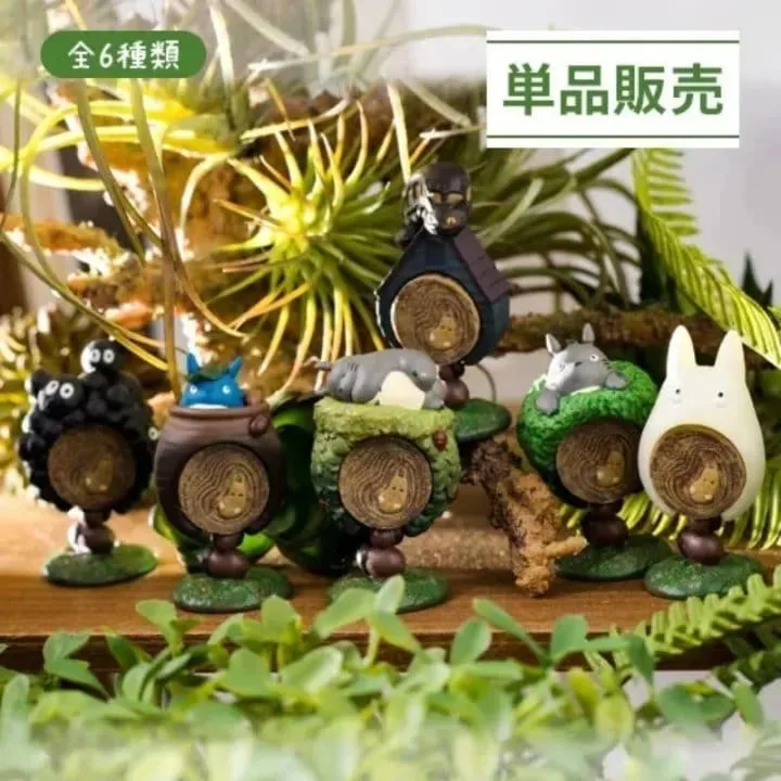 My Neighbor Totoro Mystery Ring – Blind Box Display of 6