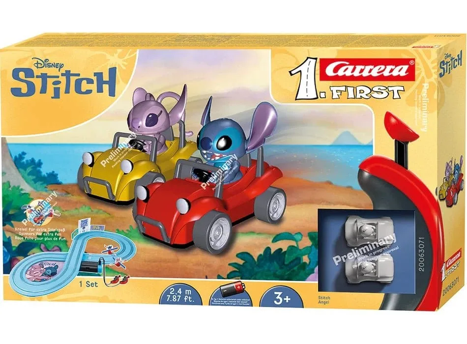 Disney Race Track Set – Carrera First Stitch 2.4 m