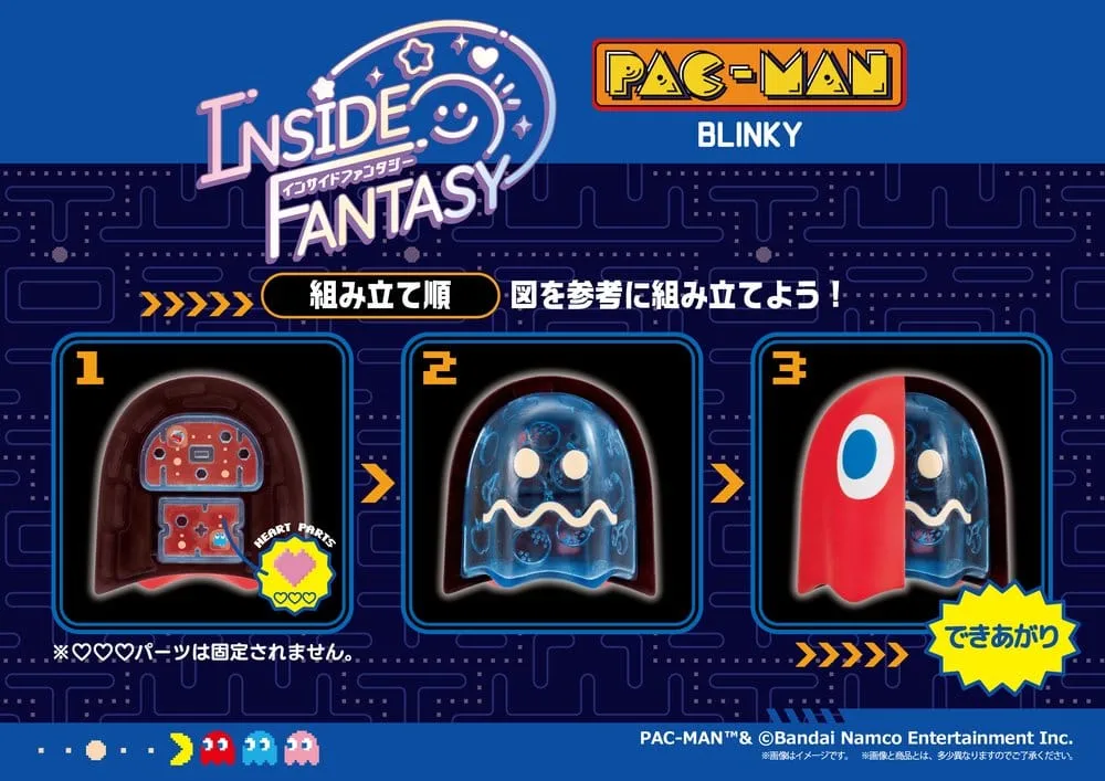 Pac-Man Mini Figures – Inside Fantasy 4-Box Display 6 cm 11