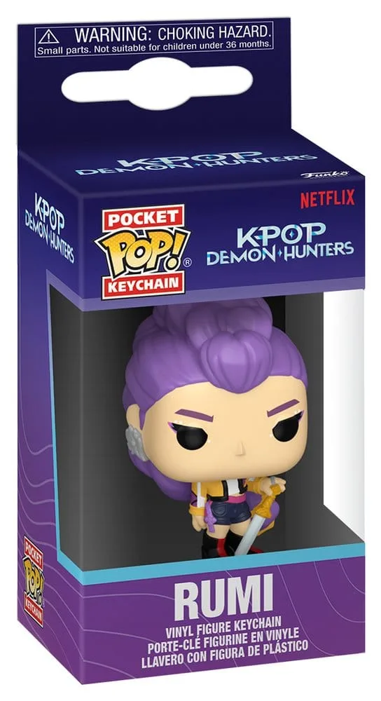 KPop Demon Hunters Pop Keychains – Rumi Assortment 12-Pack 4 cm 2