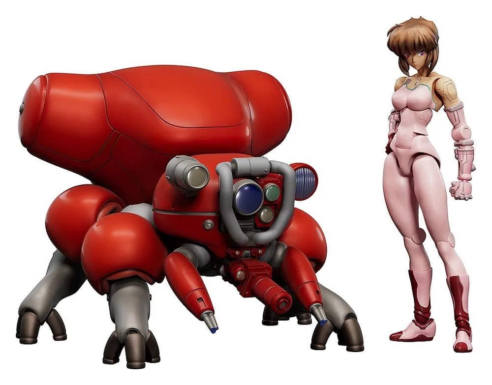 Ghost in the Shell Model Kit – Motoko Kusanagi with Fuchikoma 8 cm