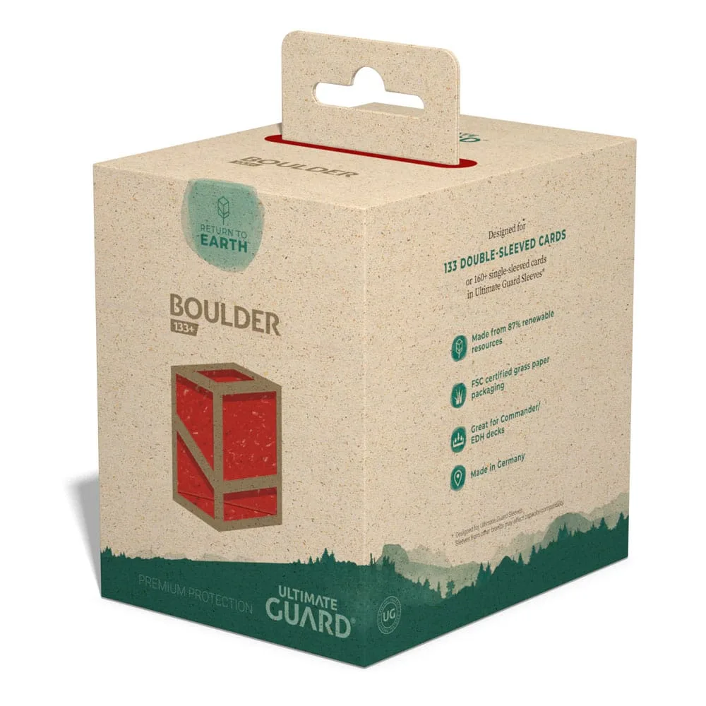 Ultimate Guard Deck Box – Return to Earth Boulder 133+ Red 11