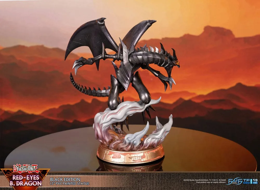 Yu-Gi-Oh! PVC Statue – Red-Eyes B. Dragon Black 33 cm 16