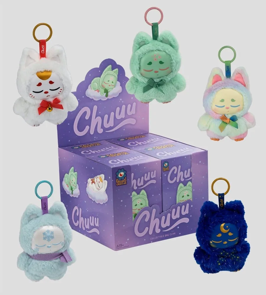 Chuuu Bag Clips – Series 1 Blind Box Display of 4 11 cm 8