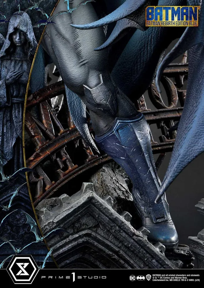 Batman Statue – Rebirth Blue Deluxe 1:4 Scale 71 cm 19