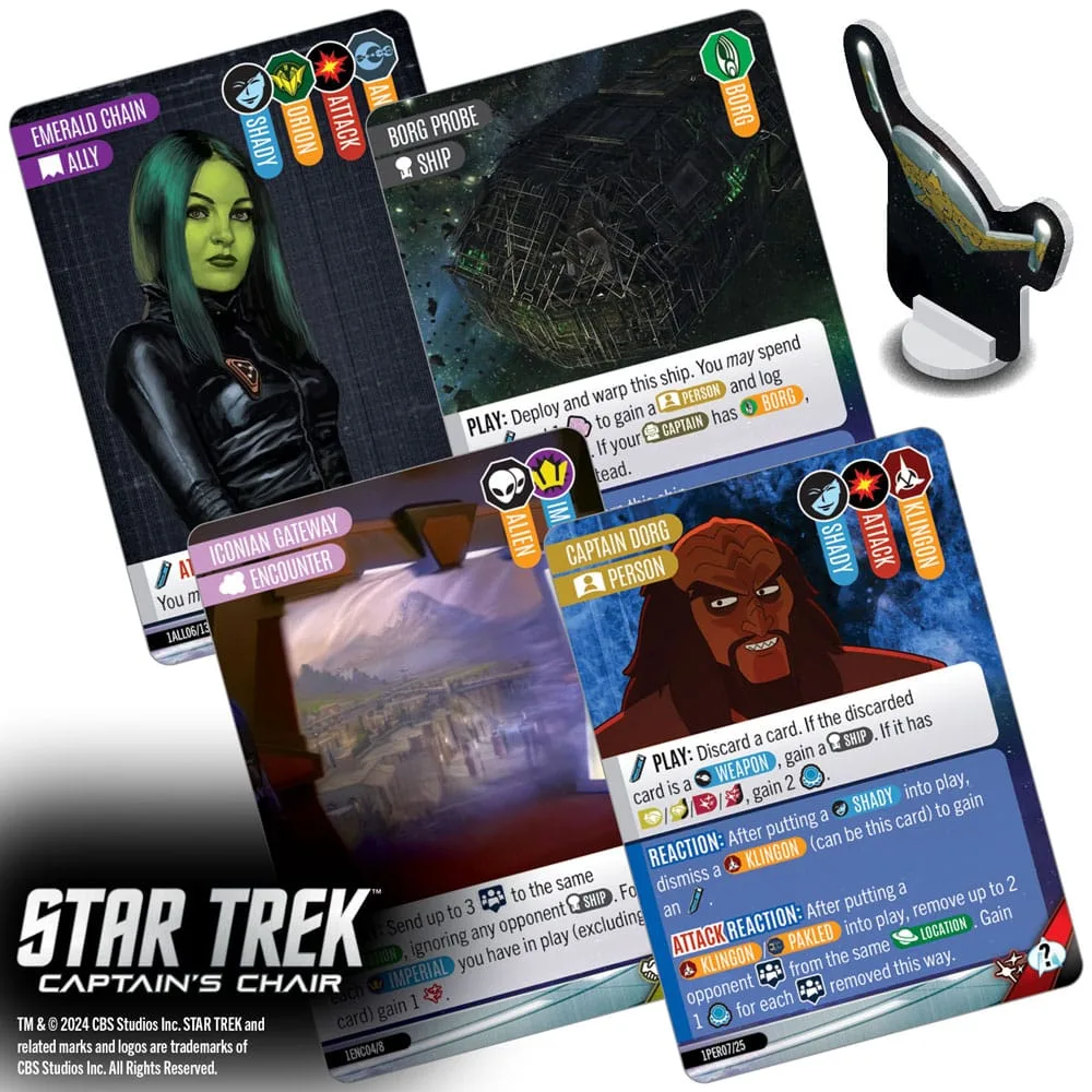 Star Trek Card Game – Captain’s Chair English Edition 11