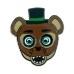 Five Nights at Freddy's Emaille pin – Popgoes draaibare ogen 5 cm 1