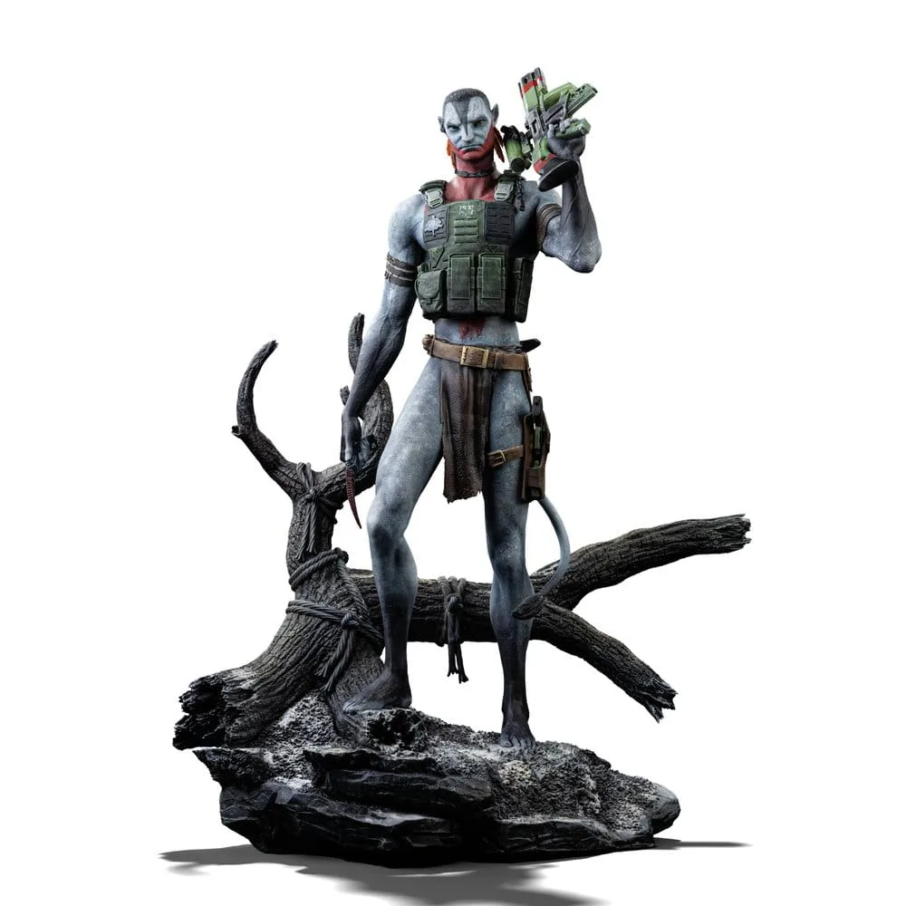 Avatar Fire and Ash Statue – Miles Quaritch 1/10 Scale 36 cm