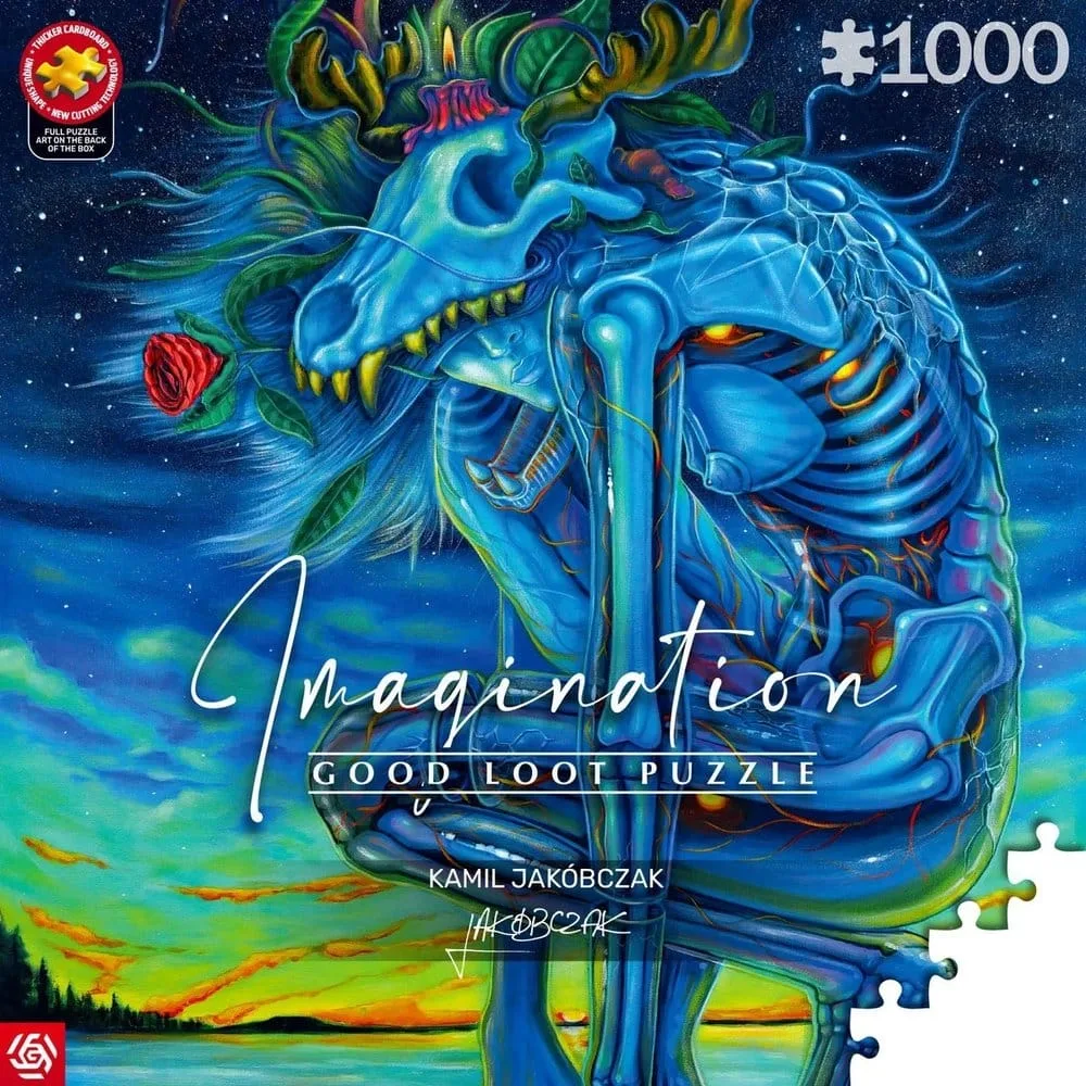 Imagination Series Puzzle – Bialy Wilk 1000 Pieces 2