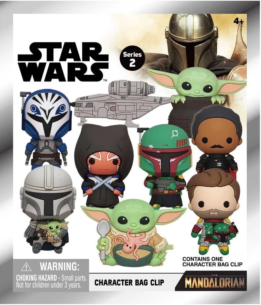 Star Wars Bag Clips – The Mandalorian Series 2 Display 24-Pack 3