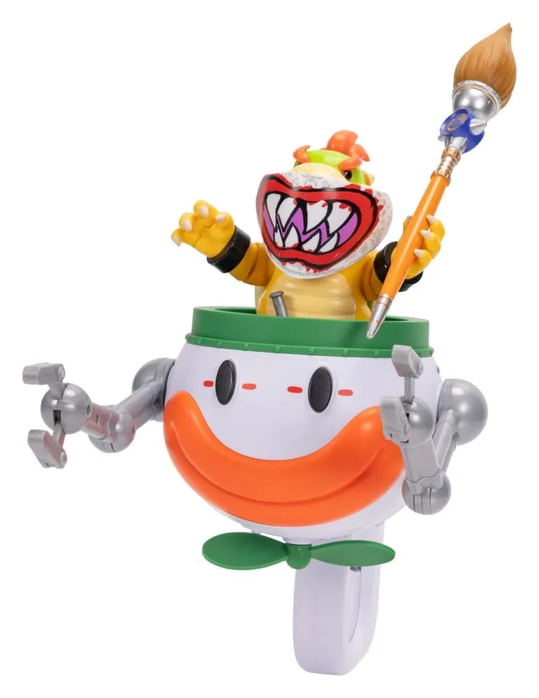 Super Mario Galaxy Movie Figure – Bowser Jr. with Clown Car 13 cm 5