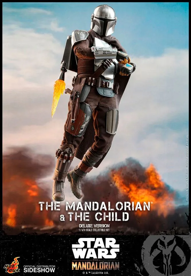Star Wars Actiefiguren – Mandalorian & The Child Deluxe 30 cm 6