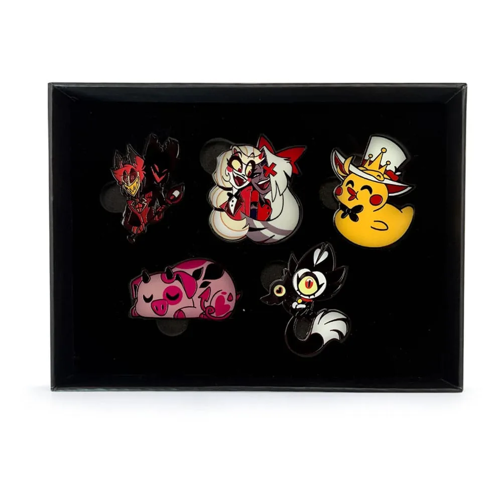 Hazbin Hotel Enamel Pin Set – Character Collection 5 cm 3