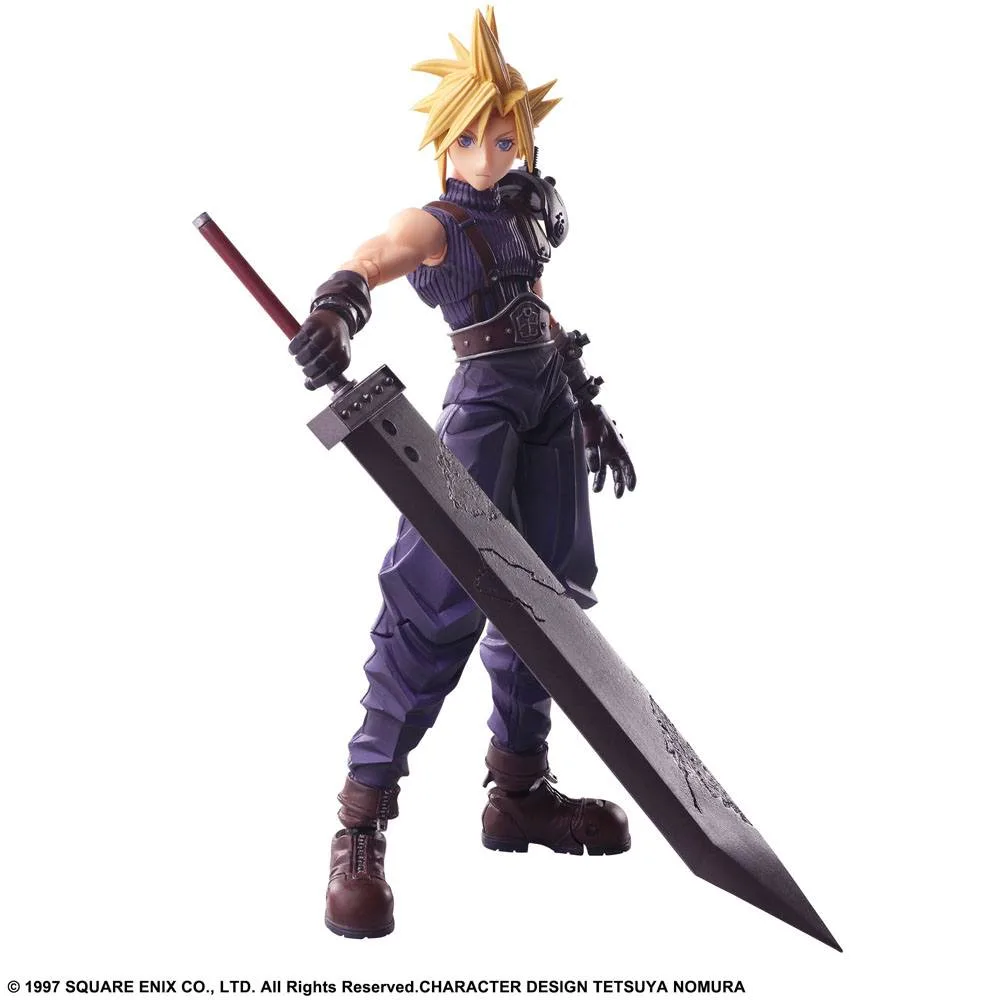 Final Fantasy VII Action Figure – Bring Arts Cloud Strife 15 cm 11