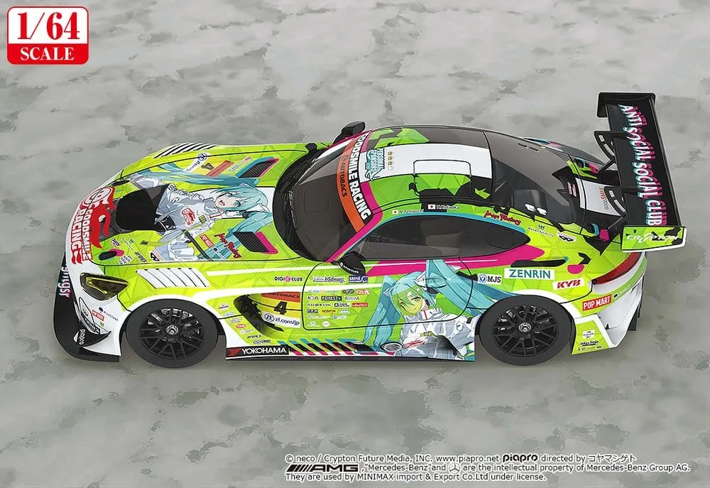 Hatsune Miku GT Project Model Car – AMG 2022 Season Opening 1/64 4