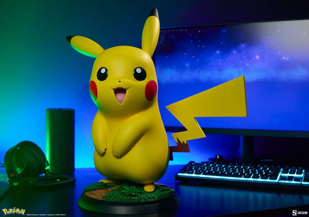 Pokémon Life-Size Statue – Pikachu 47 cm 4