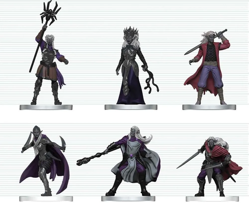 Dungeons and Dragons Miniatures – Drow Warband Icons of the Realms